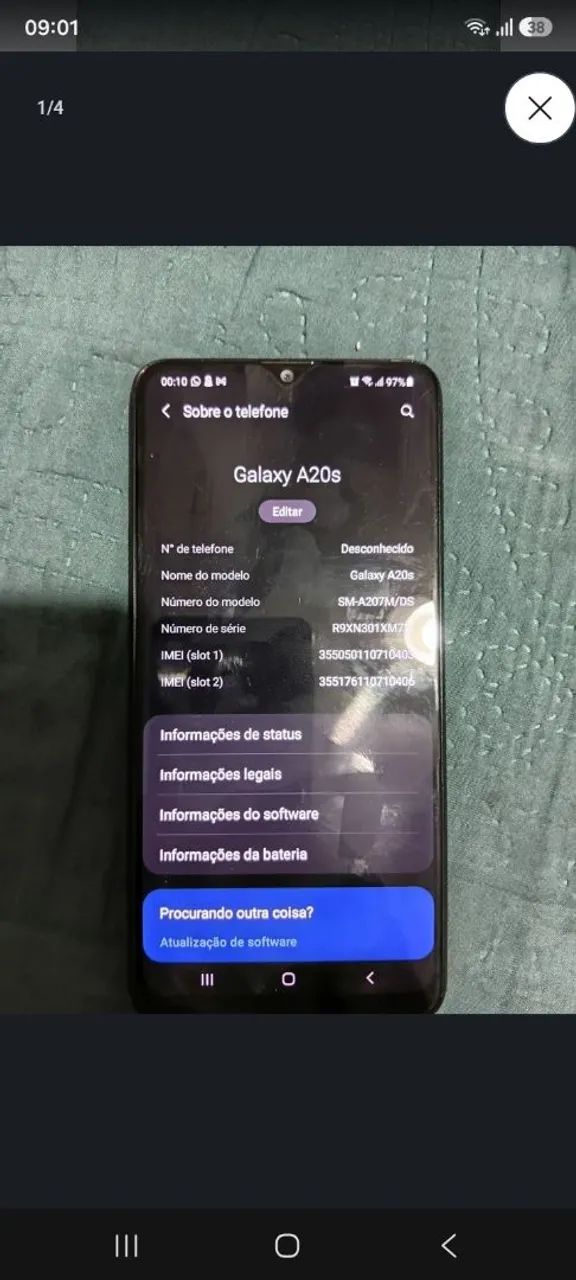 Samsung galaxy a20s