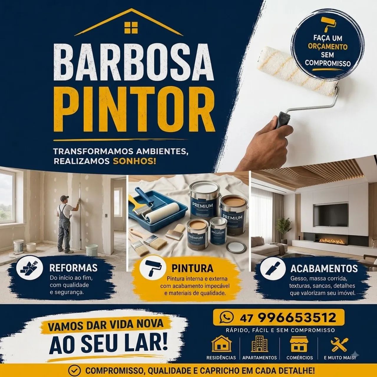 Serviço de pintura - Joinville e região 
