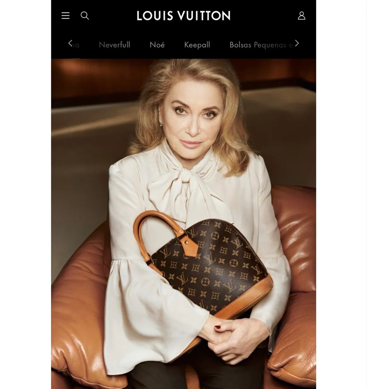Bolsa nova loucos vuitton 