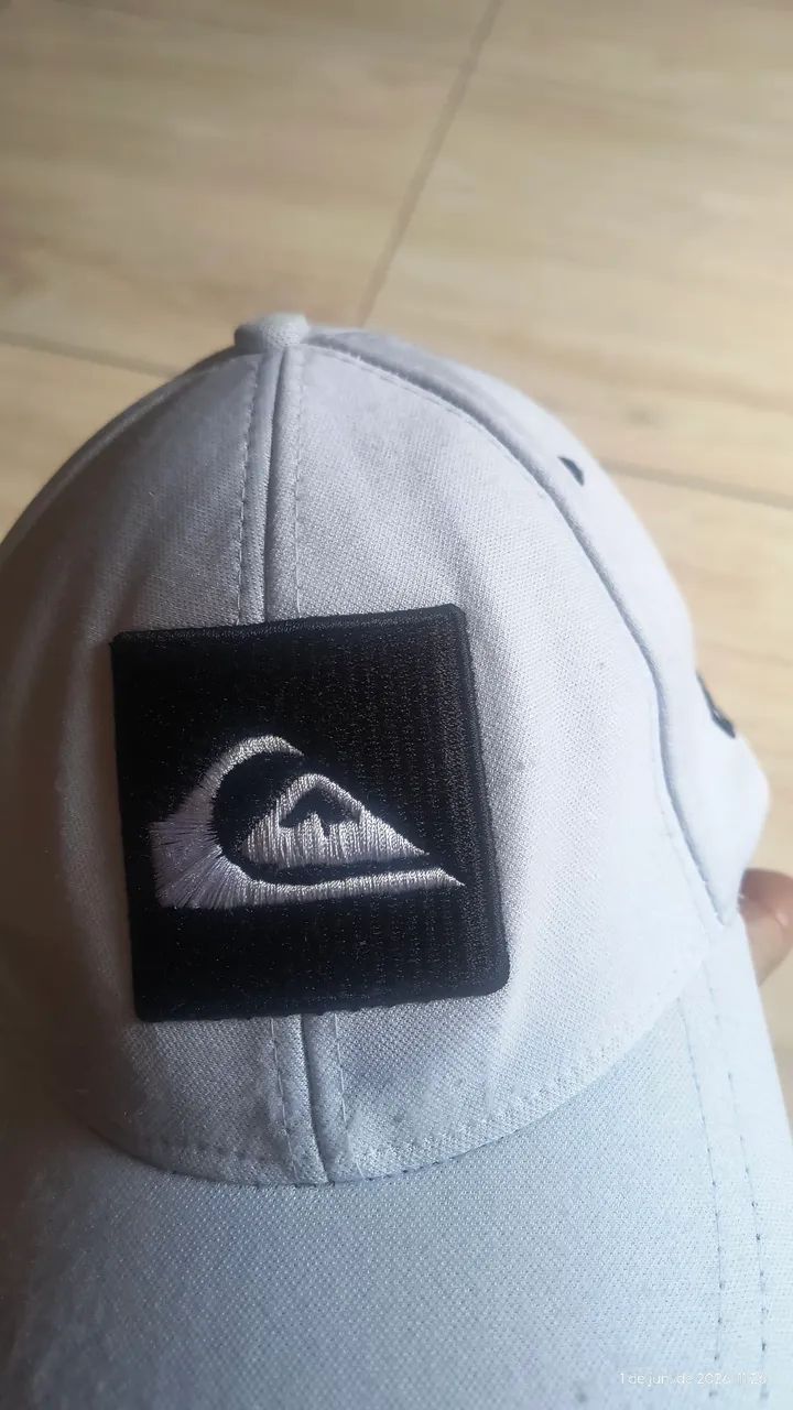 Boné Quiksilver hard hitter letreiro  - Foto 4