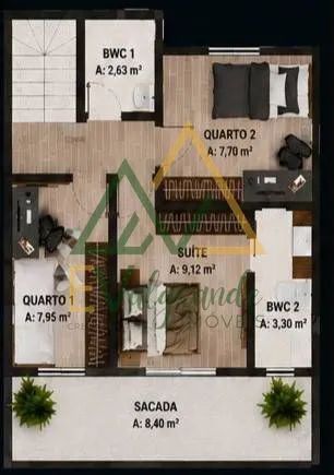 Triplex Bairro Cajuru - Foto 5