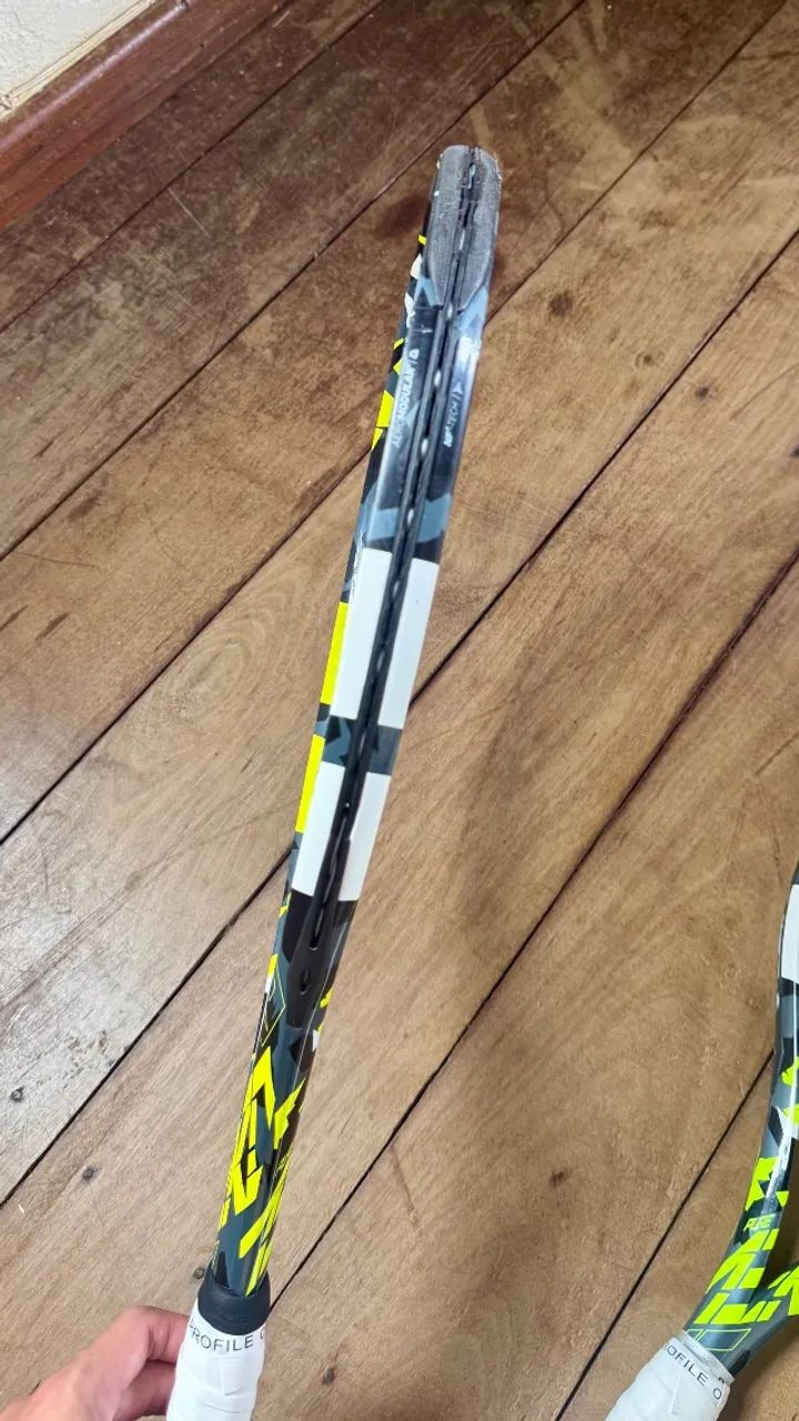 Par de raquetes Babolat Pure Aero Alcaraz Cabeça 100 | Peso 300g | Grip L3 - Foto 2