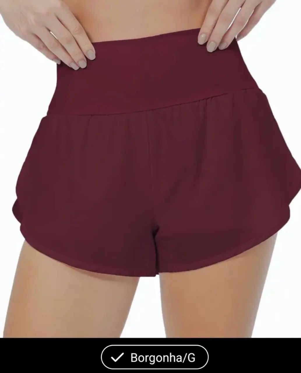 Short duplo c/ bolsos laterais - Foto 2