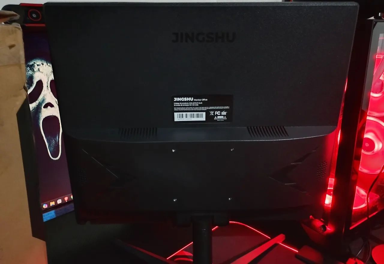 Monitor jingshu 17 pol 75 hz HDMI e VGA  - Foto 4