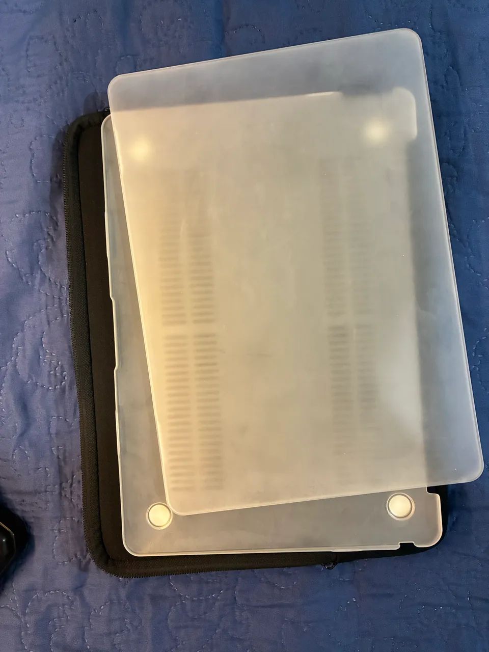 Macbook Air 13 i5 500gb + Capa + Case + Película de teclado - Foto 4