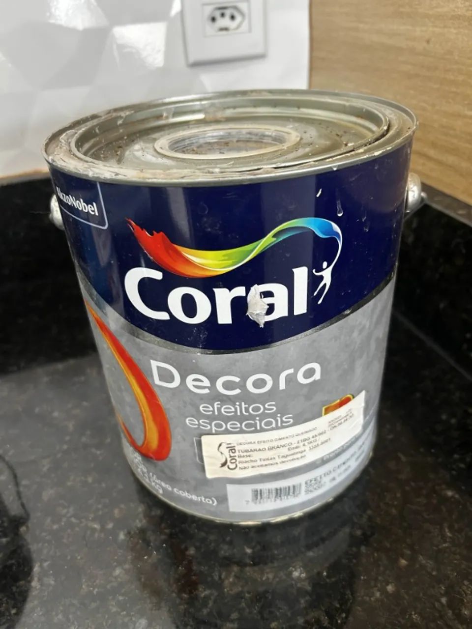 Tinta Coral Cimento Queimado - Branco Gelo - 3/4 - Vencida