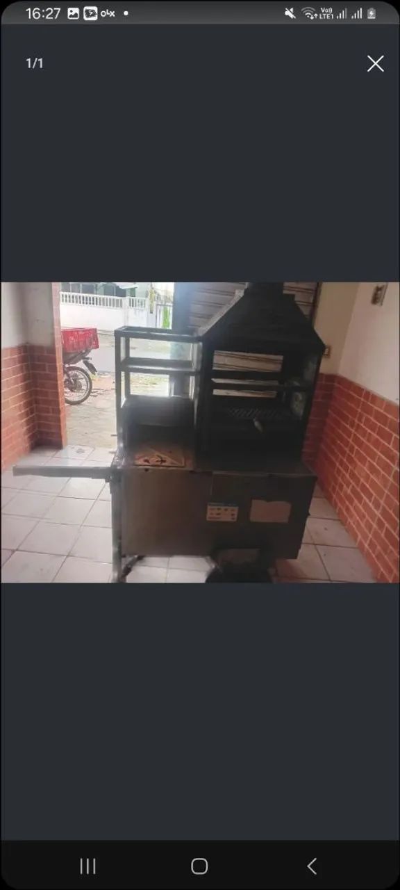 Churrasqueira de espetinho 