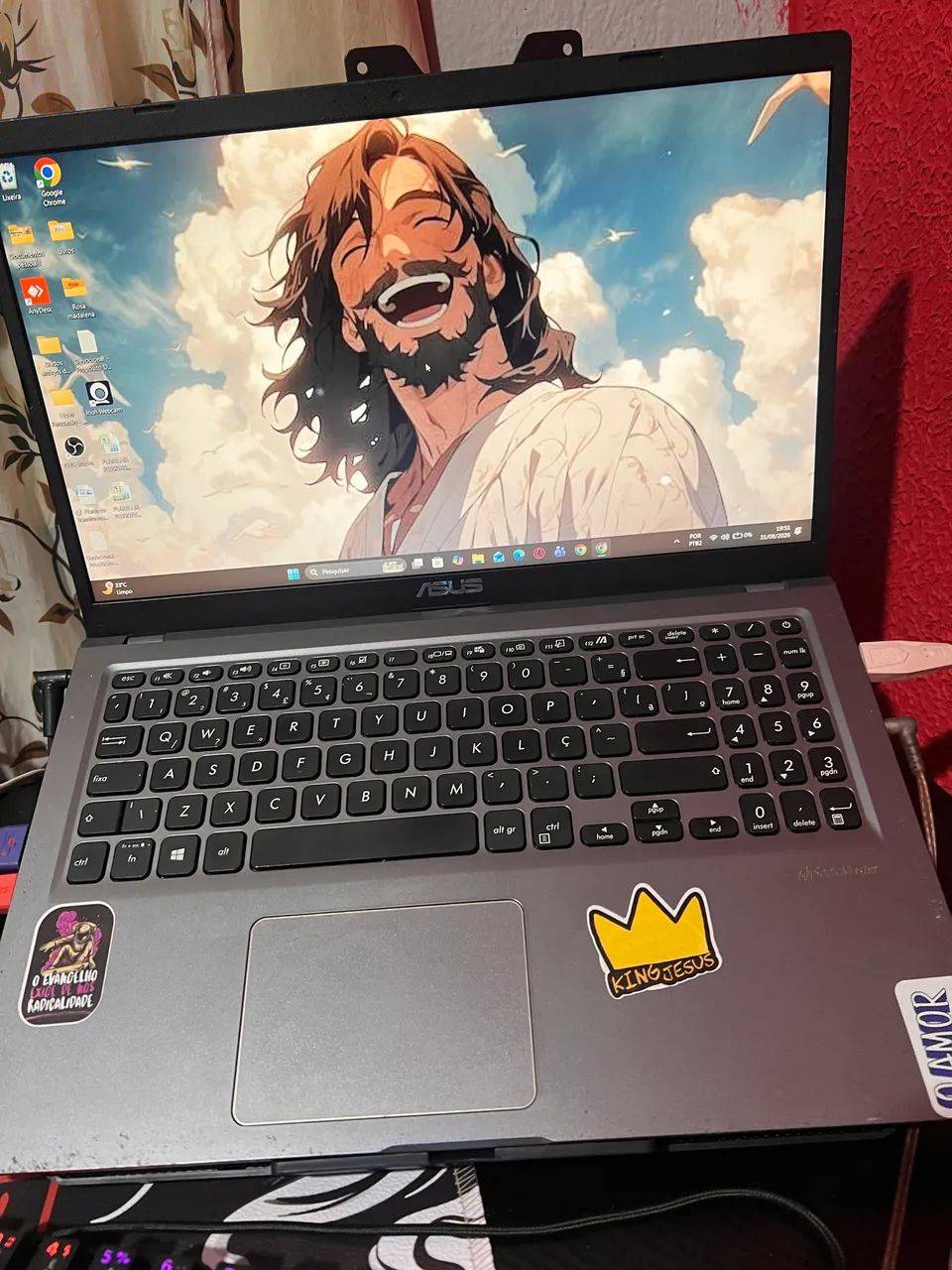 Notebook Asus i5 placa integrada 128mb