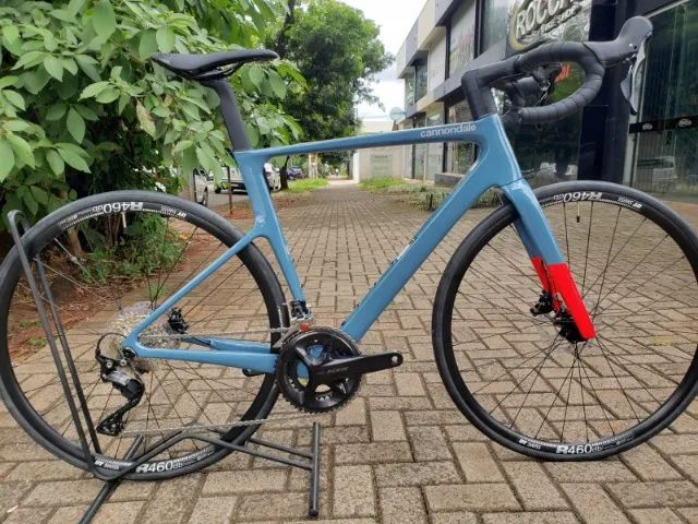 Bicicleta Cannondale SuperSix EVO Carbon 4 Azul Tam.54 - Ciclismo