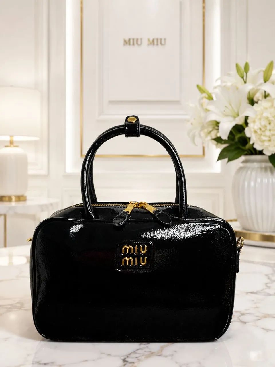 Bolsa Miu Miu Verniz 