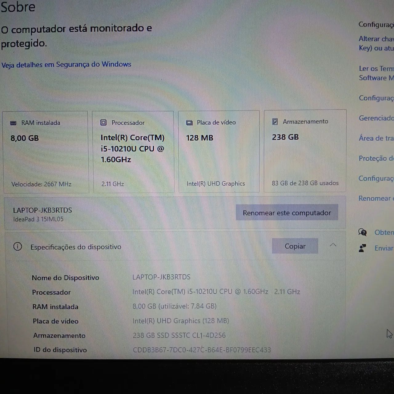 Notbook lenovo seminovo - Foto 2