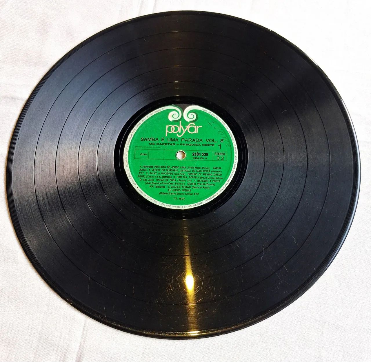 Disco de Vinil LP SAMBA É UMA PARADA! - VOLUME 8 - 1975 - Foto 3