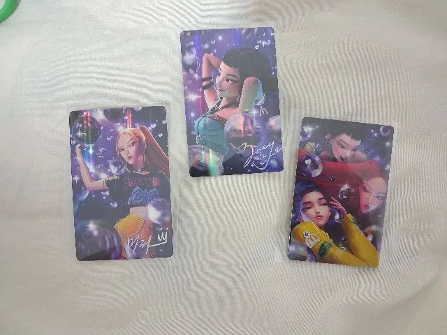Kit Cards huntrix - Guerreiras do kpop 