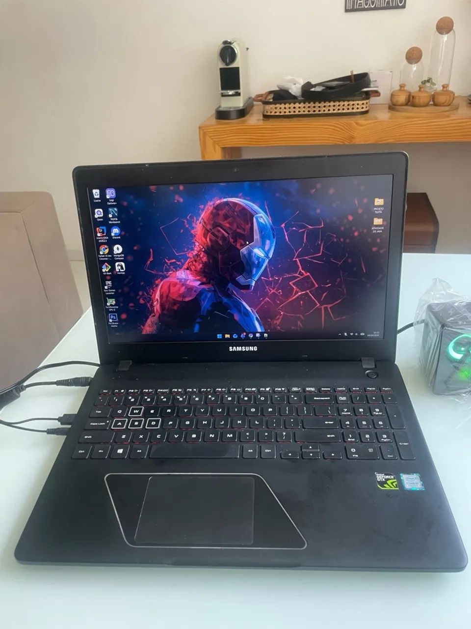 Notebook Samsung odyssey com placa de vídeo - Foto 2
