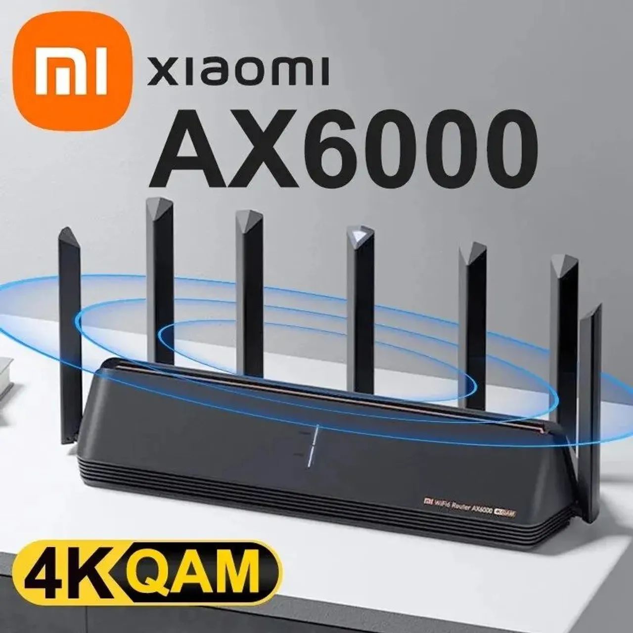 Roteador Xiaomi AX6000 Wi-Fi 6 - Porta 2.5G - Foto 5