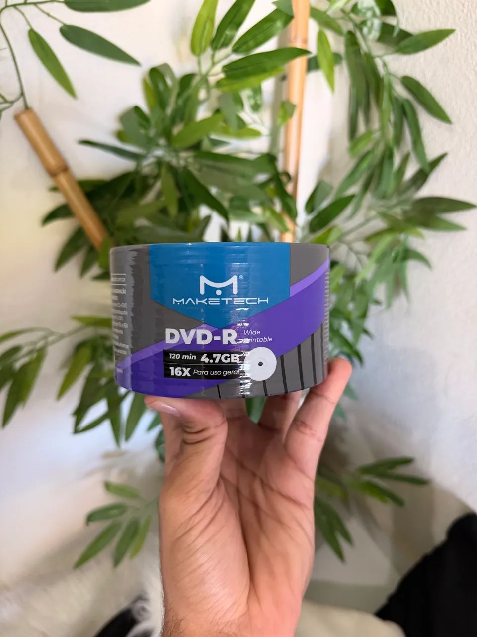 50x DVD 4.7G 120M Virgem - Envio expresso  - Foto 3