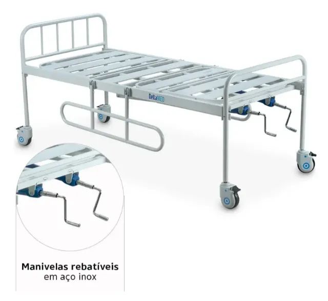 Cama Hospitalar com Colchão - Foto 4