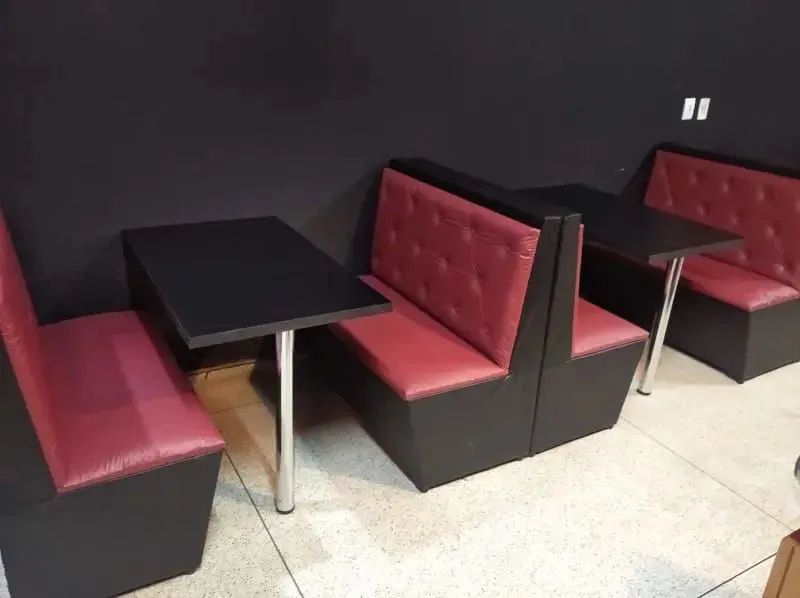 Conjunto mesa + poltronas booth - Foto 2