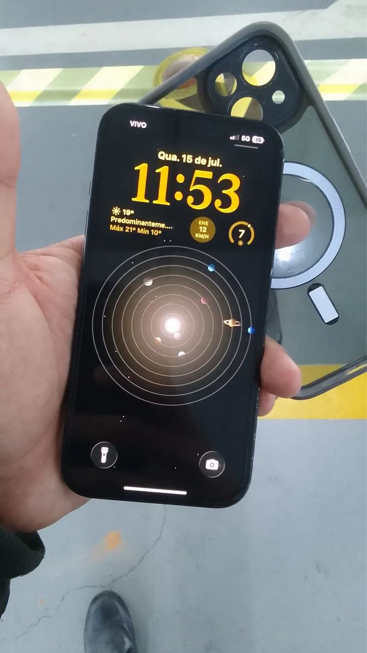 Iphone 15 Black - 128Gb - Foto 5