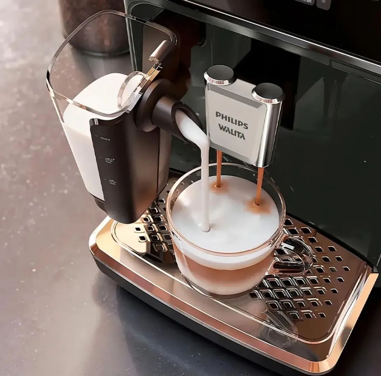 CAFETEIRA EXPRESSO LATTEGO PHILLIPS EP2330 - Foto 5