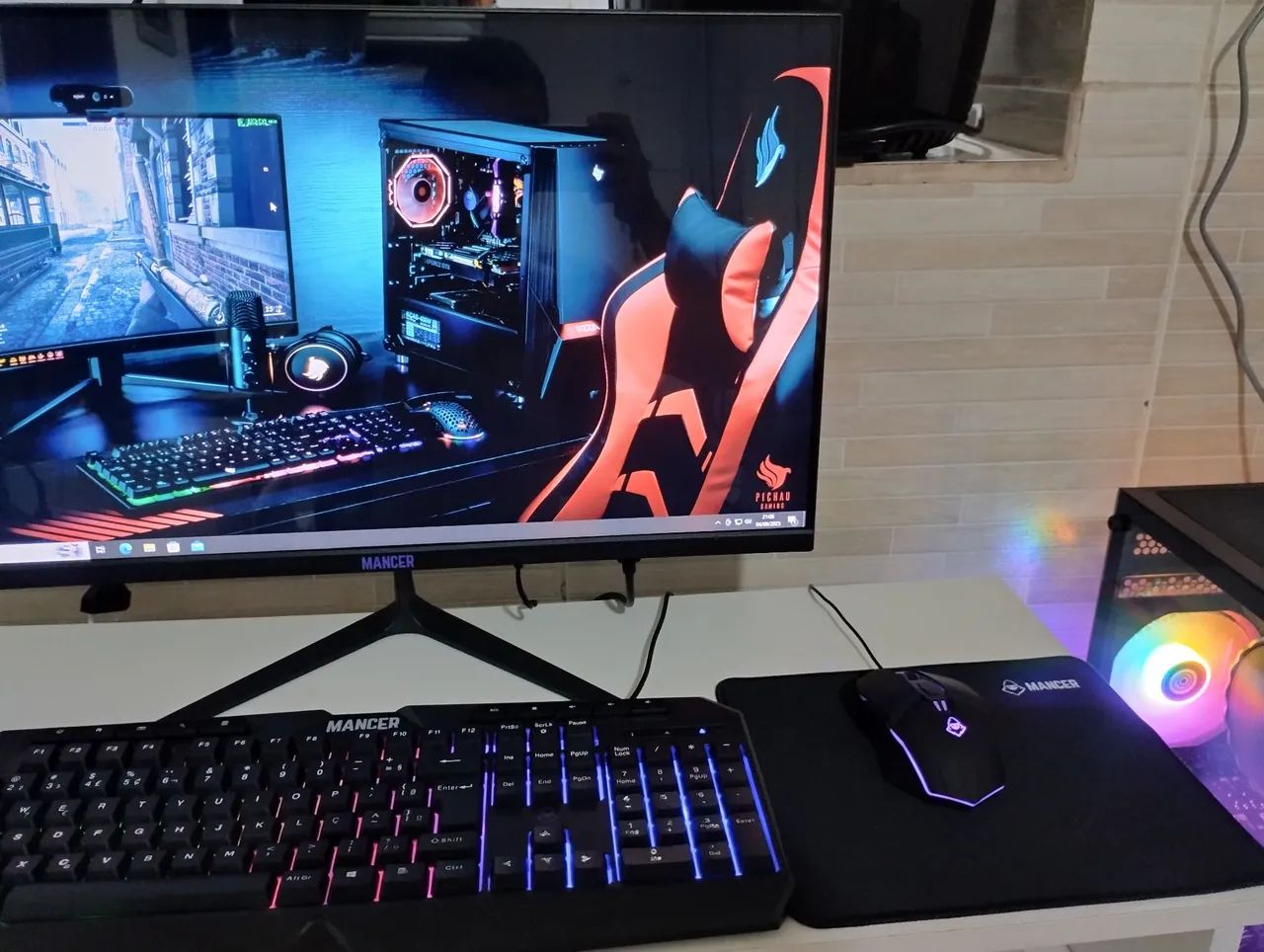 Pc gamer Ryzen 5 + RX 580 Nova - Foto 5