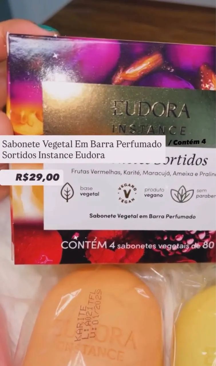 Sabonetes Eudora    - Foto 4