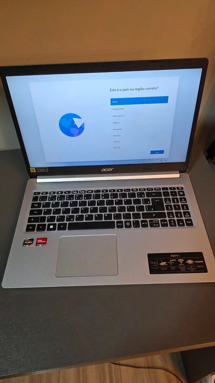 Noteebok acer Ryzen 7 5700u - Foto 3