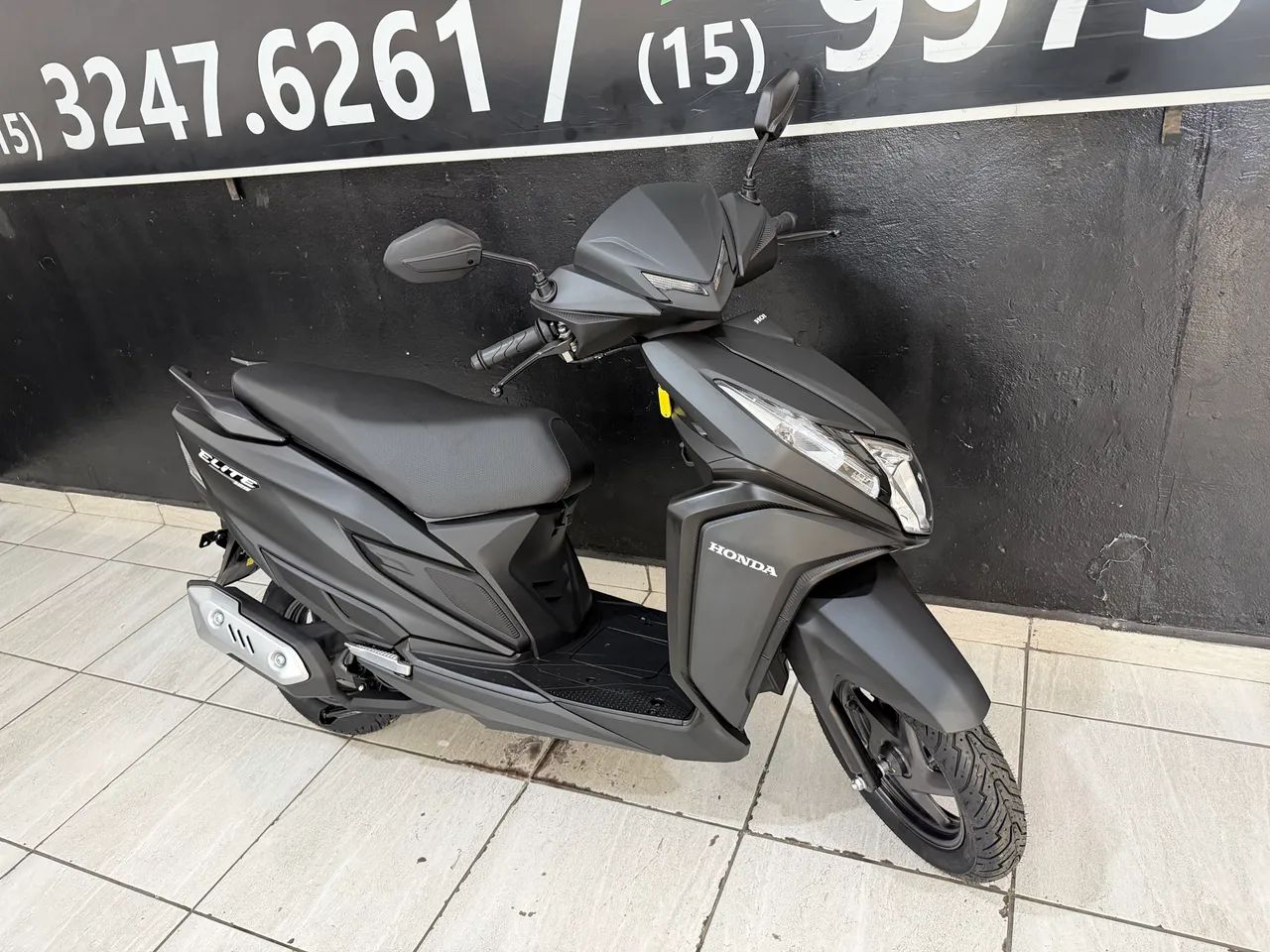Honda Elite 125c 2027 0km já documentada e emplacada  - Foto 5
