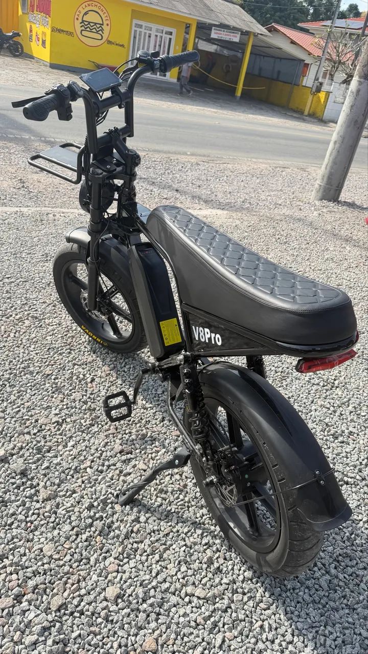Bicicleta Elétrica V8 PRÓ NOVA
