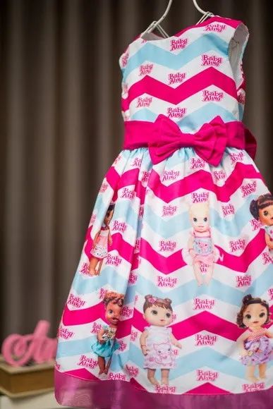 Vestido Baby Alive