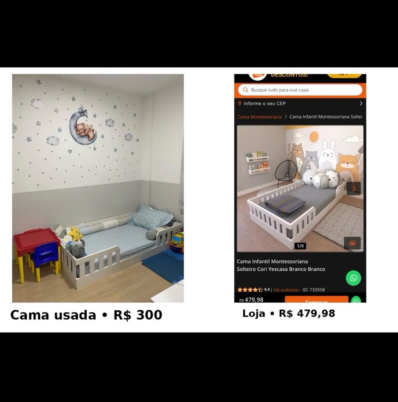 CAMA INFANTIL MONTESSORIANA - Foto 2