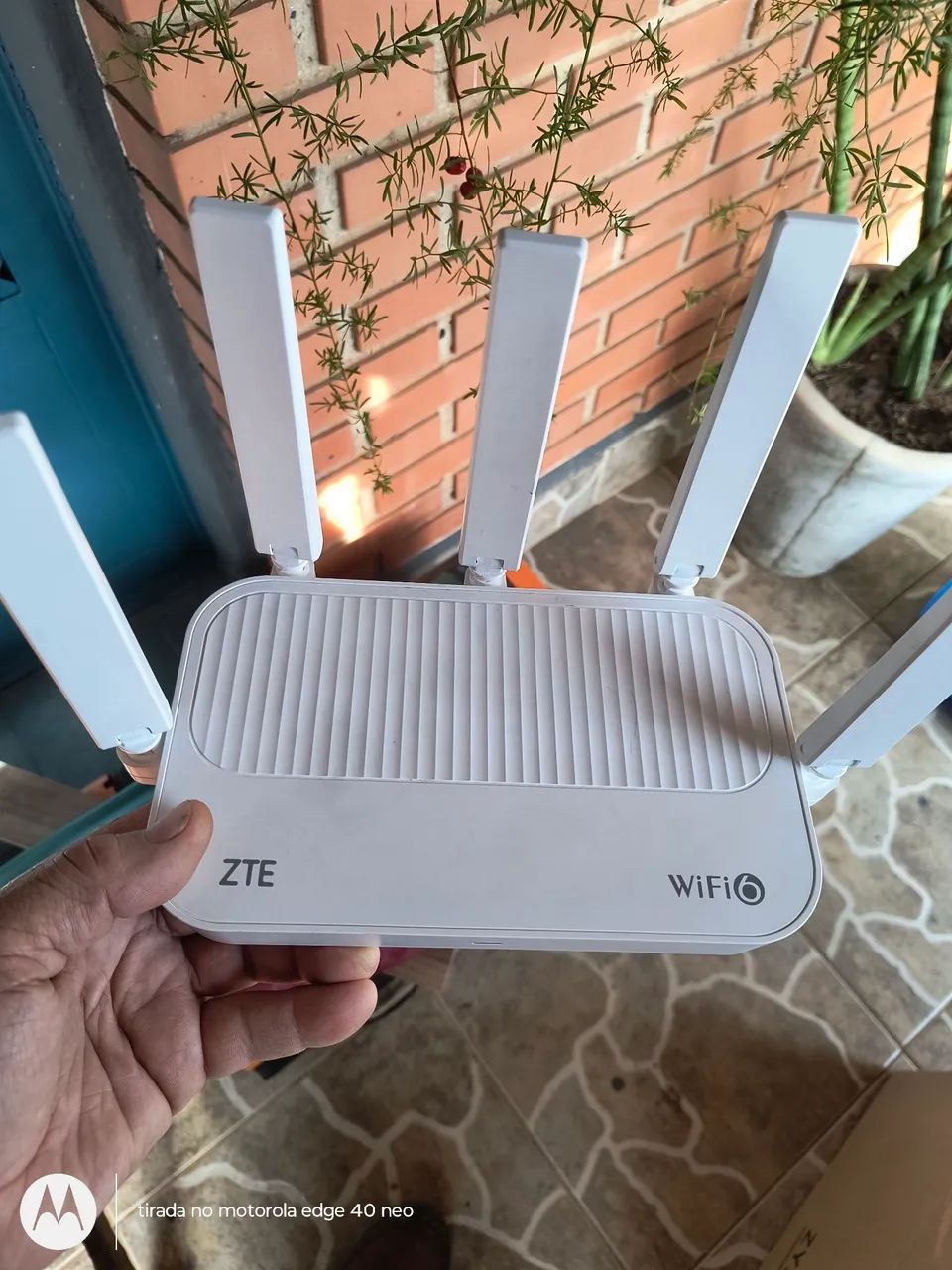 Roteador zte wi-fi6 4 antenas  - Foto 3