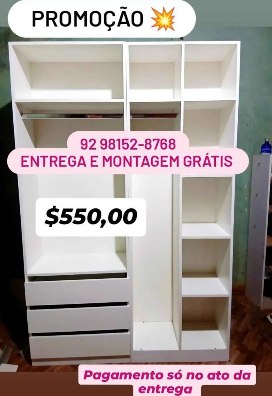 Closet a pronta entrega peça o seu;  - Foto 2