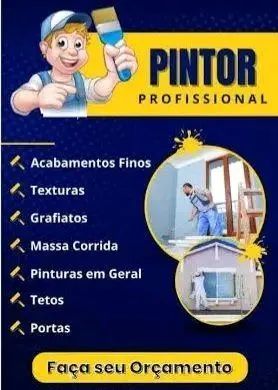 Pintor disponível para orçamento e diária 