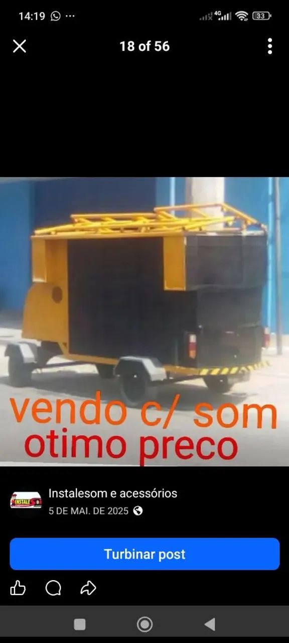 Vendo ou troco Mini trio