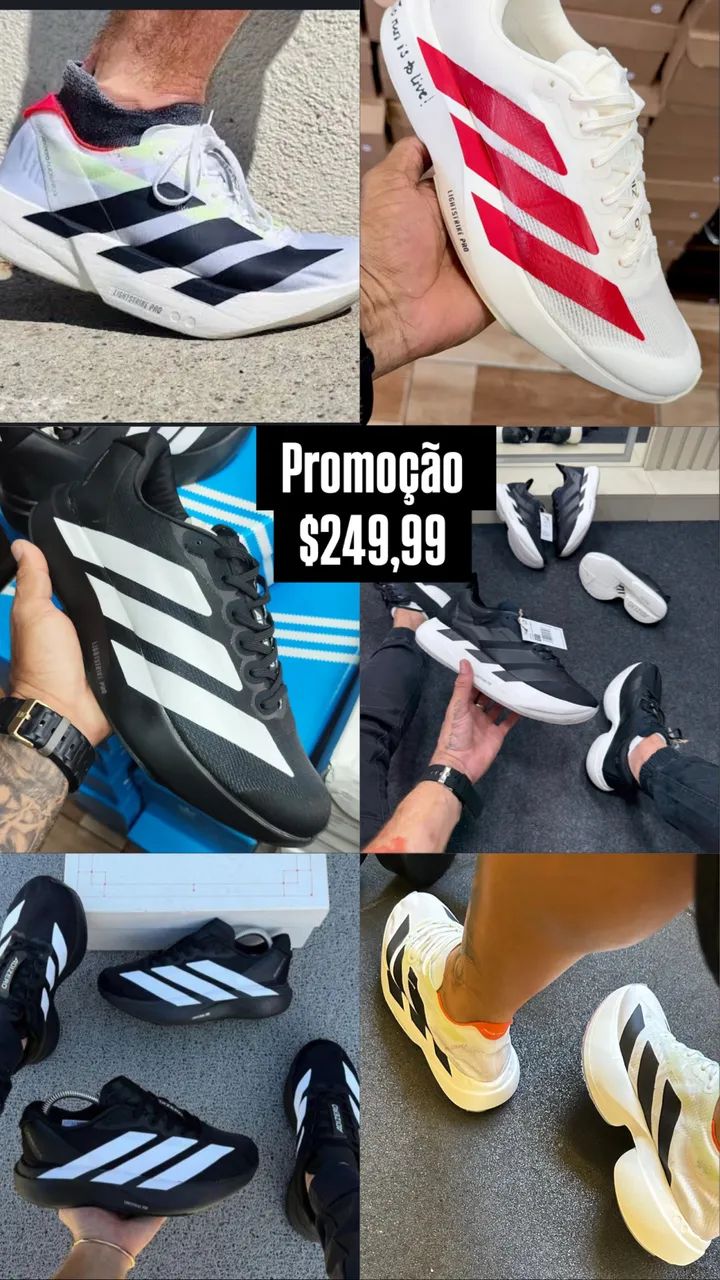 Tênis corrida adidas adizero pro & evo SL 