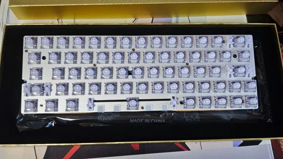PCB Wuque Studio Flux60HE (Baobao60) Magnética - Foto 2