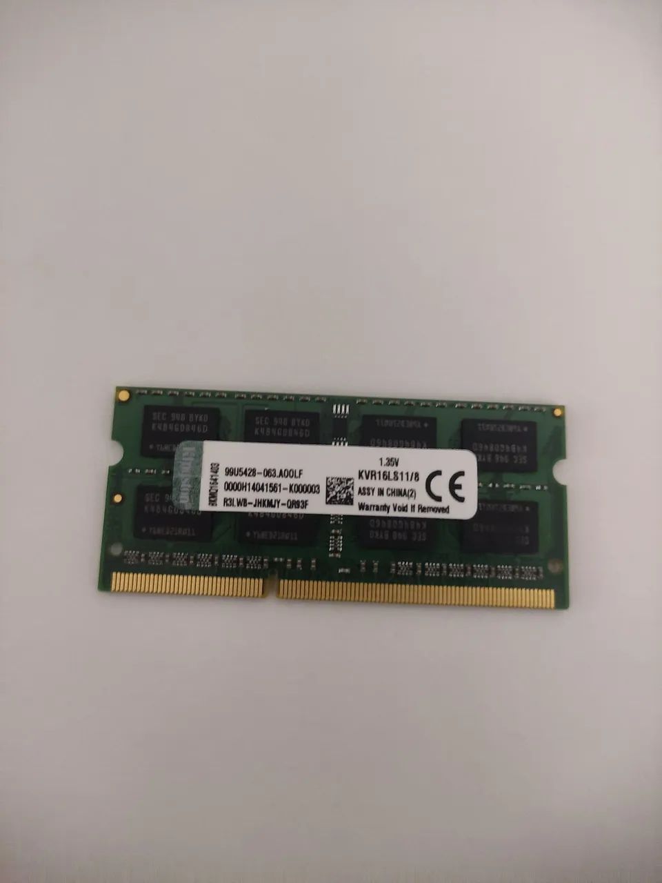 Memória de notebook 8 GB ddr3 Kingston