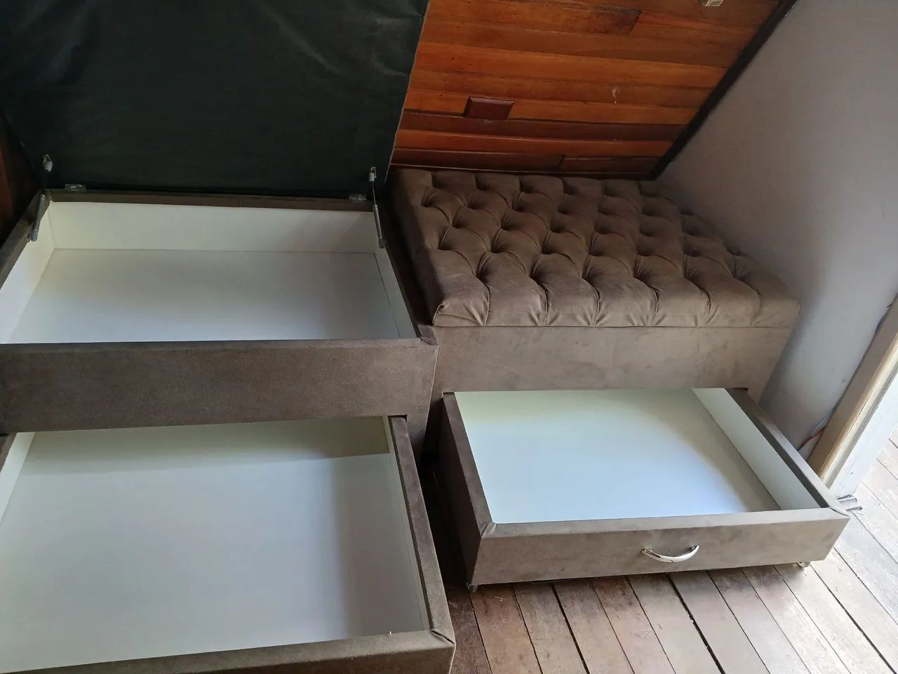 Cama solteiro baú  - Foto 2
