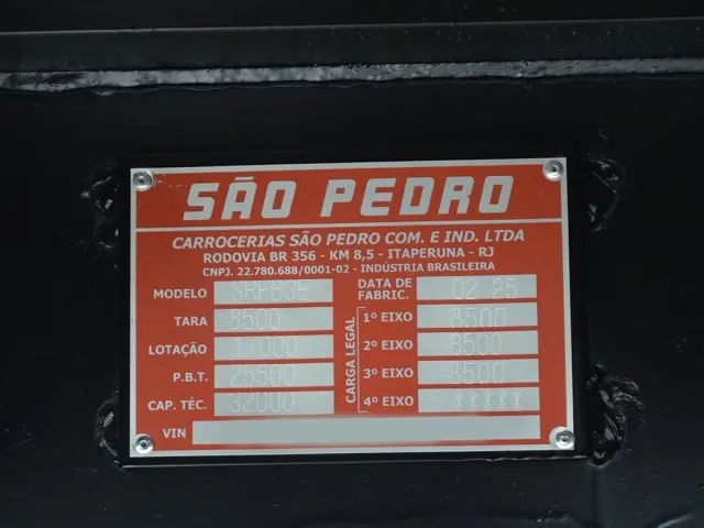 CARRETA SIDER SÃO PEDRO 3 EIXOS 0KM  - Foto 2