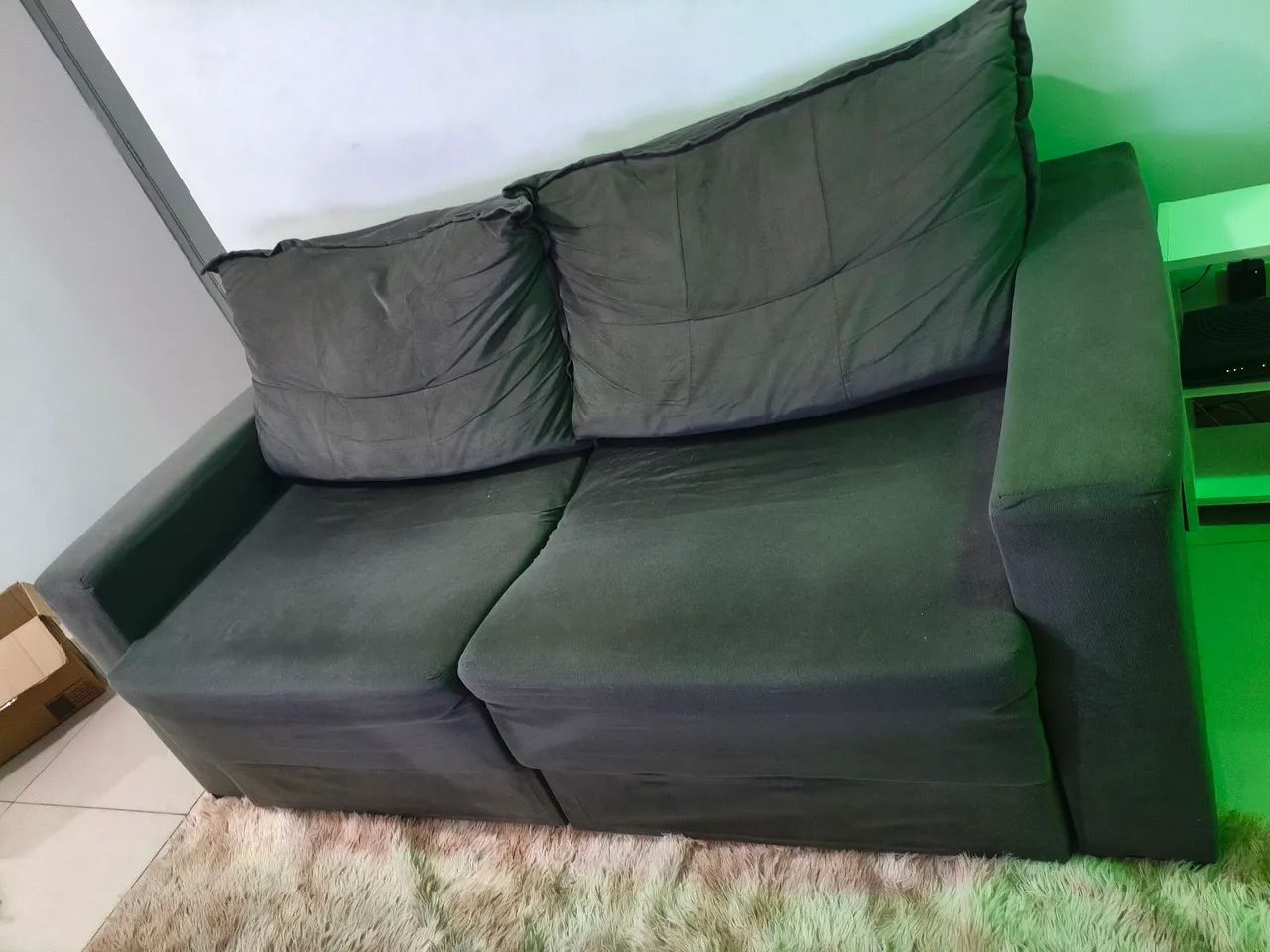 Sofá 2 lugares  metragem 1.85