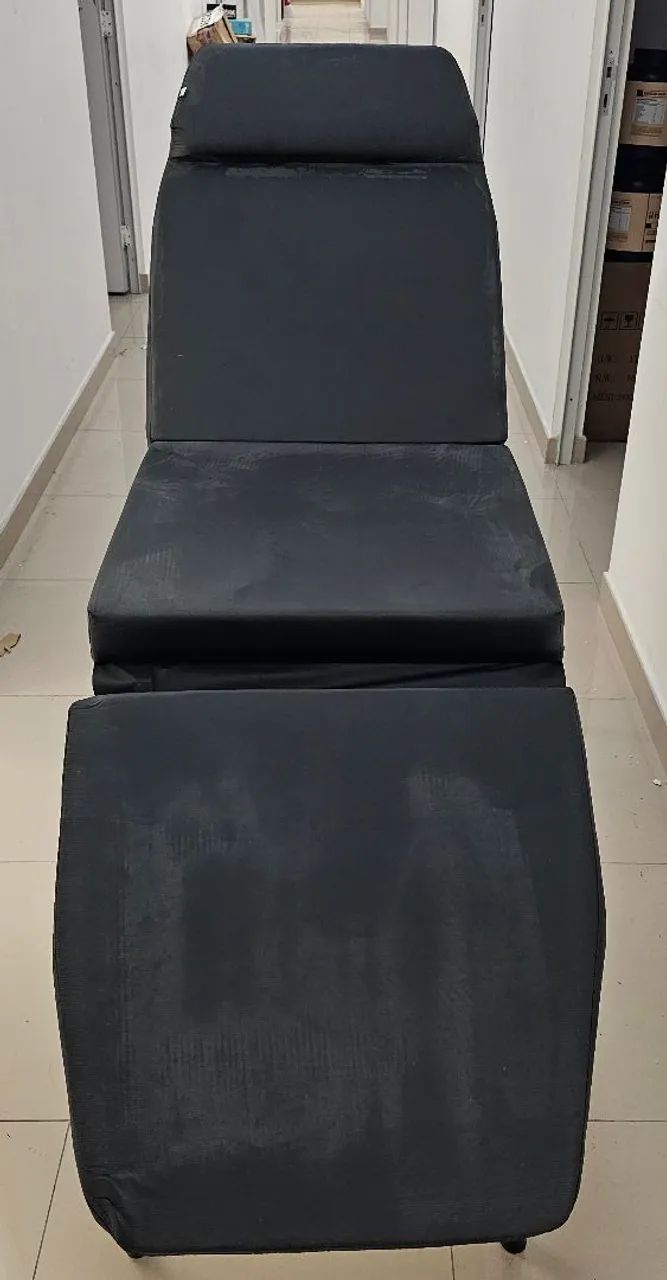 Maca Reclinável 3 posições preta - Foto 2