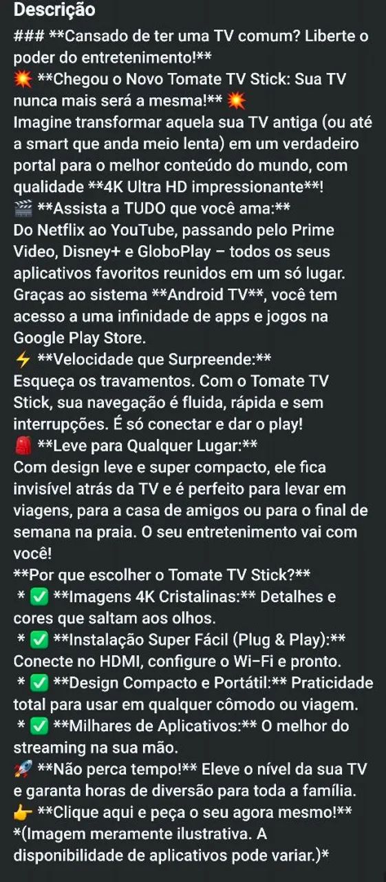 Fire stick tomate  - Foto 4