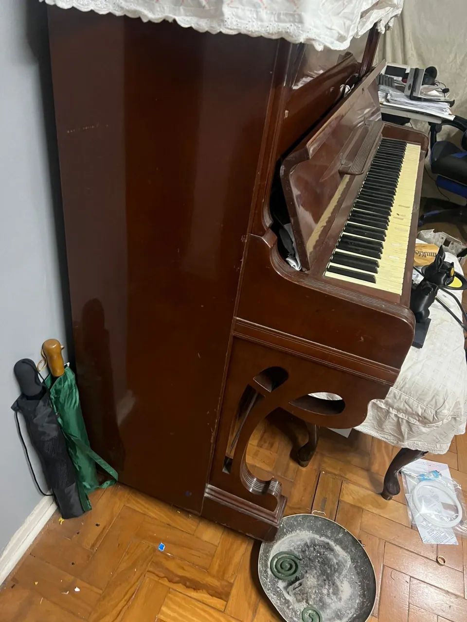 Piano Alemão 1800 Vertical  - Foto 4