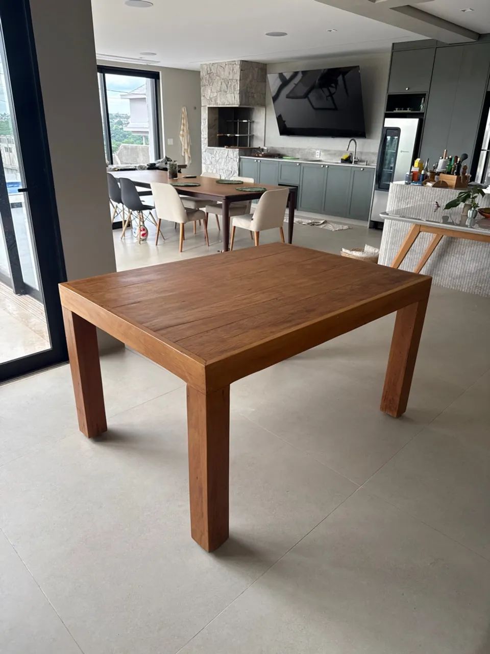 Mesa de madeira  - Foto 4