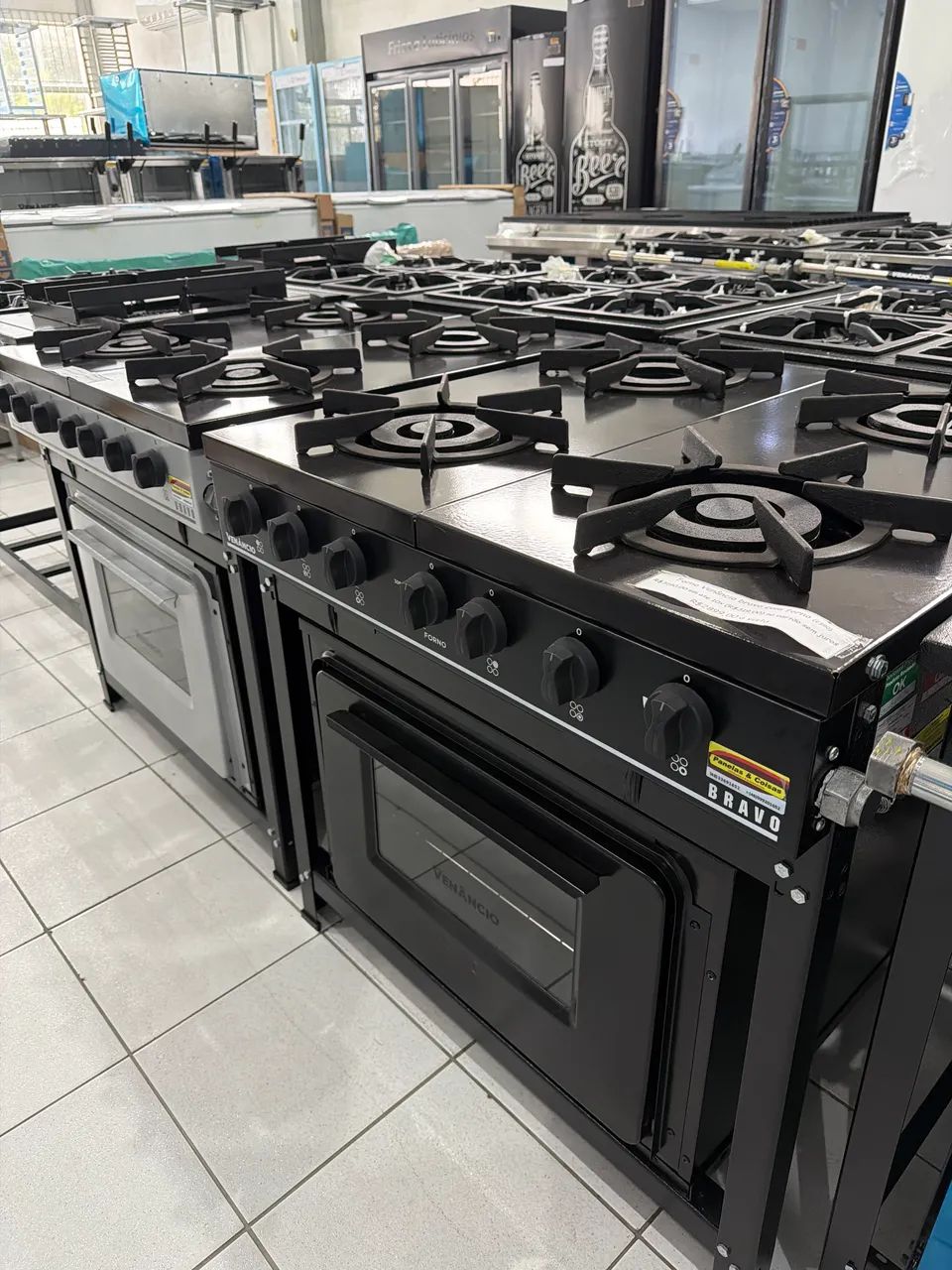 Fogão Venâncio com forno 