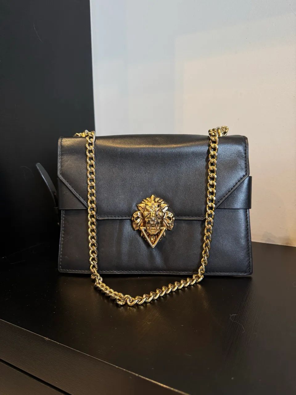 bolsa schutz couro legítimo