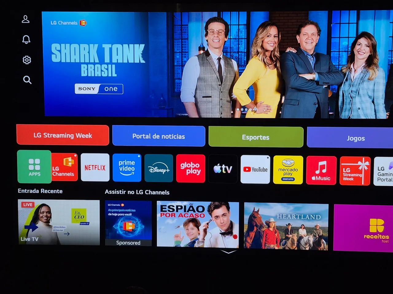 SMART TV LG 4K 43 POLEGADAS - IMPECÁVEL - Foto 2