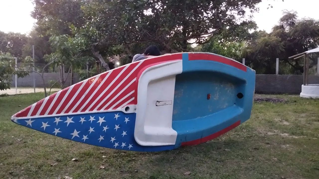 Barco de fibra