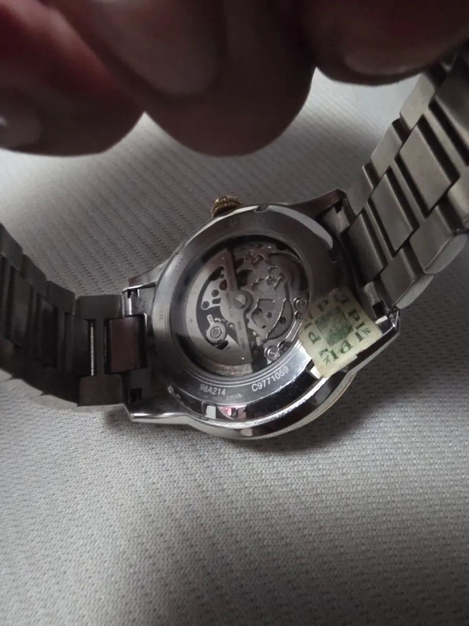 Relógio Bulova Sutton automático esqueleto - com caixa - Foto 2